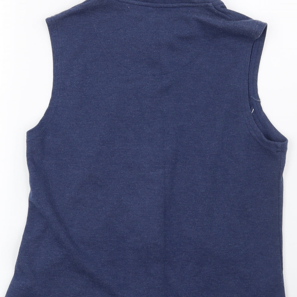 Womens UK Size 10 DASH Blue Gilet