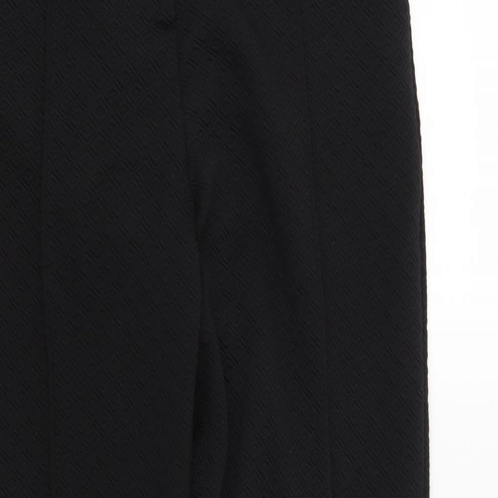 Womens UK Size 14 Select Regular Fit  Black Trousers