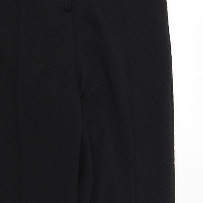 Womens UK Size 14 Select Regular Fit  Black Trousers