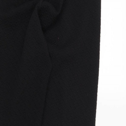 Womens UK Size 14 Select Regular Fit  Black Trousers