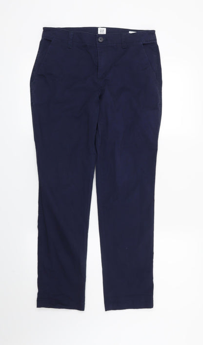 Womens UK Size 28 in Gap Regular Fit  Blue Trousers