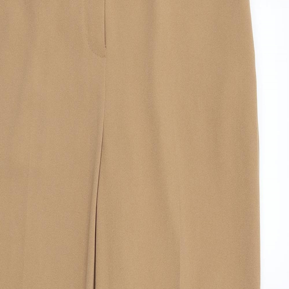 Womens UK Size 12 Dorothy Perkins Regular Fit  Brown Trousers
