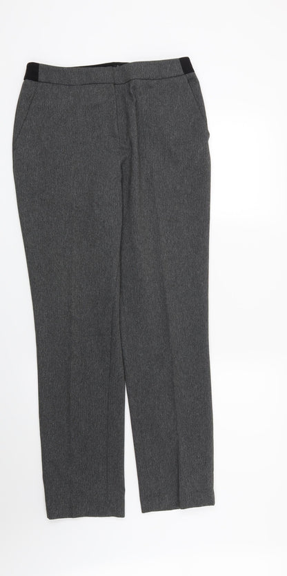 Womens UK Size 10 Papaya Regular Fit  Grey Trousers