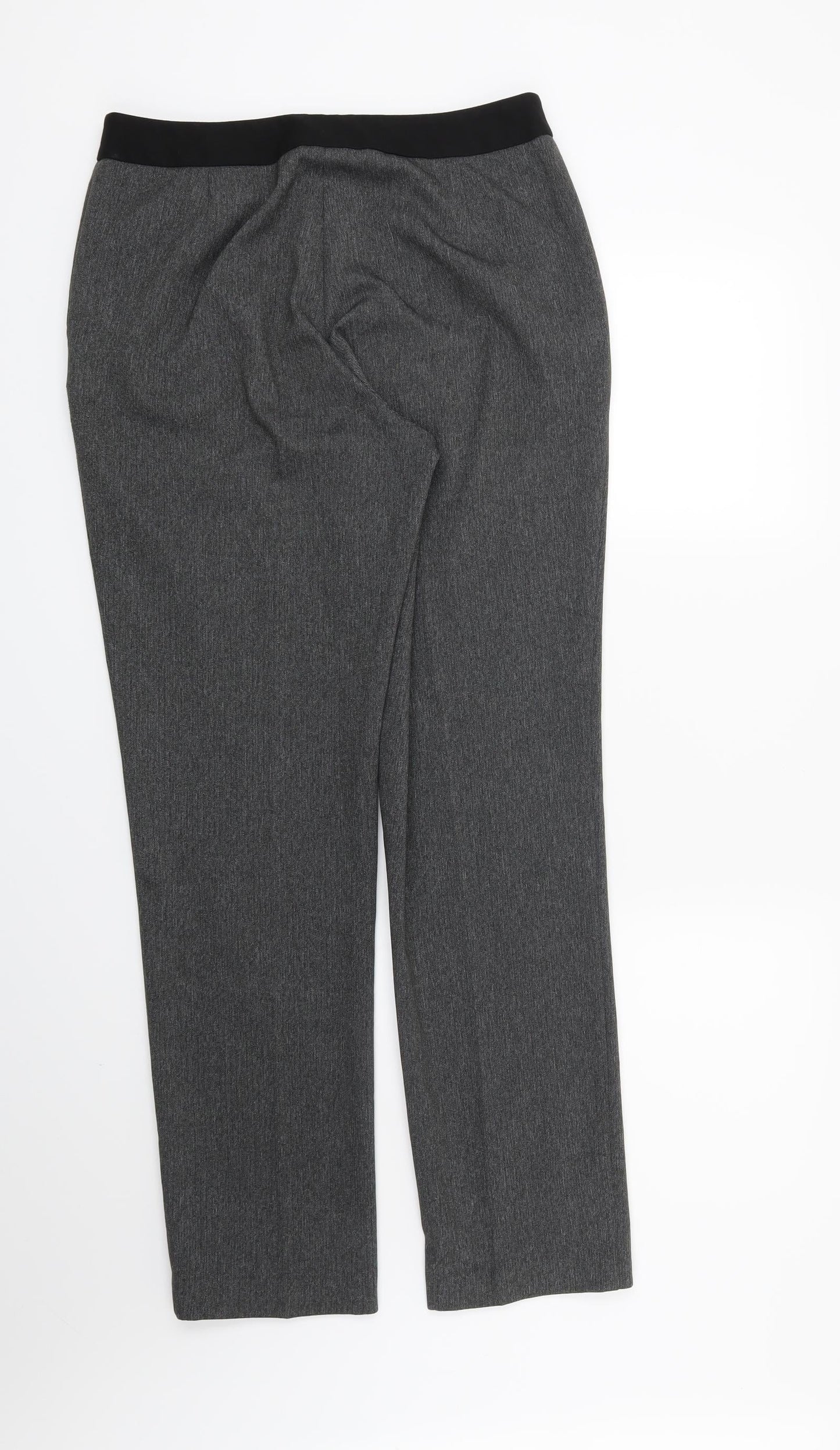 Womens UK Size 10 Papaya Regular Fit  Grey Trousers