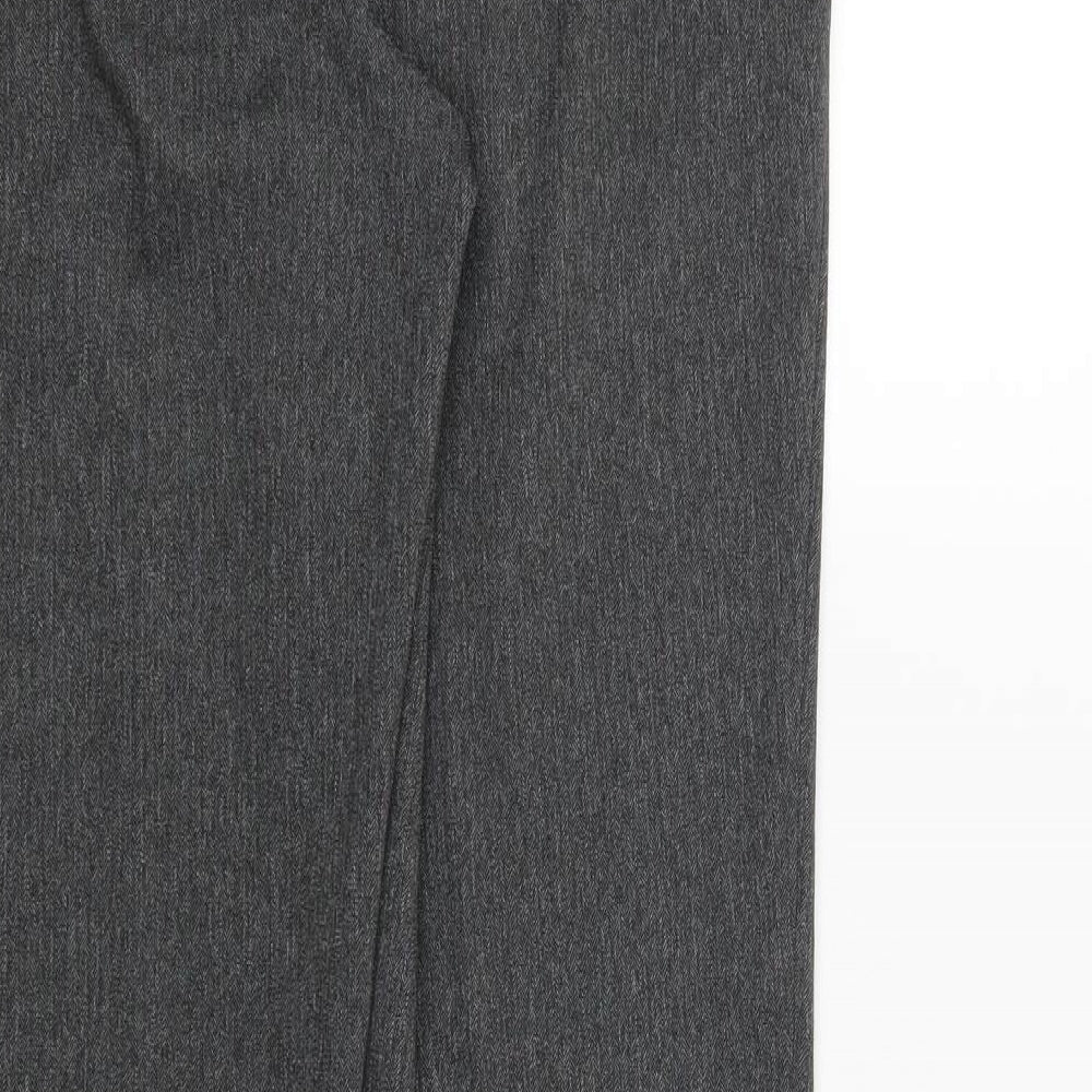 Womens UK Size 10 Papaya Regular Fit  Grey Trousers