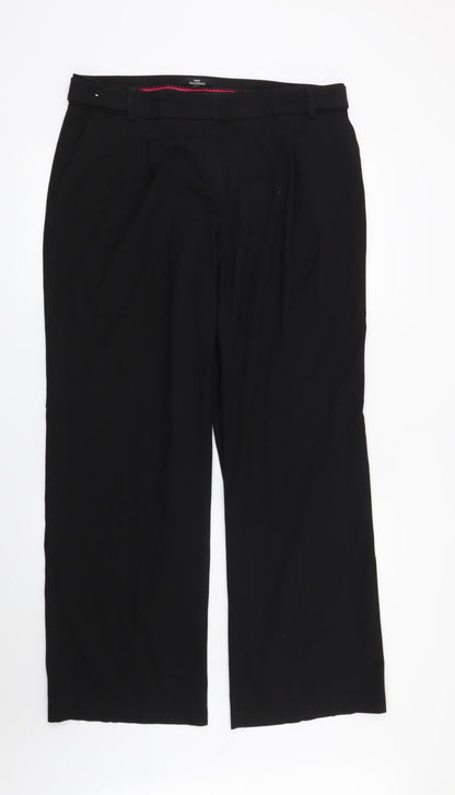 Womens UK Size 14 NEXT Regular Fit  Black Trousers