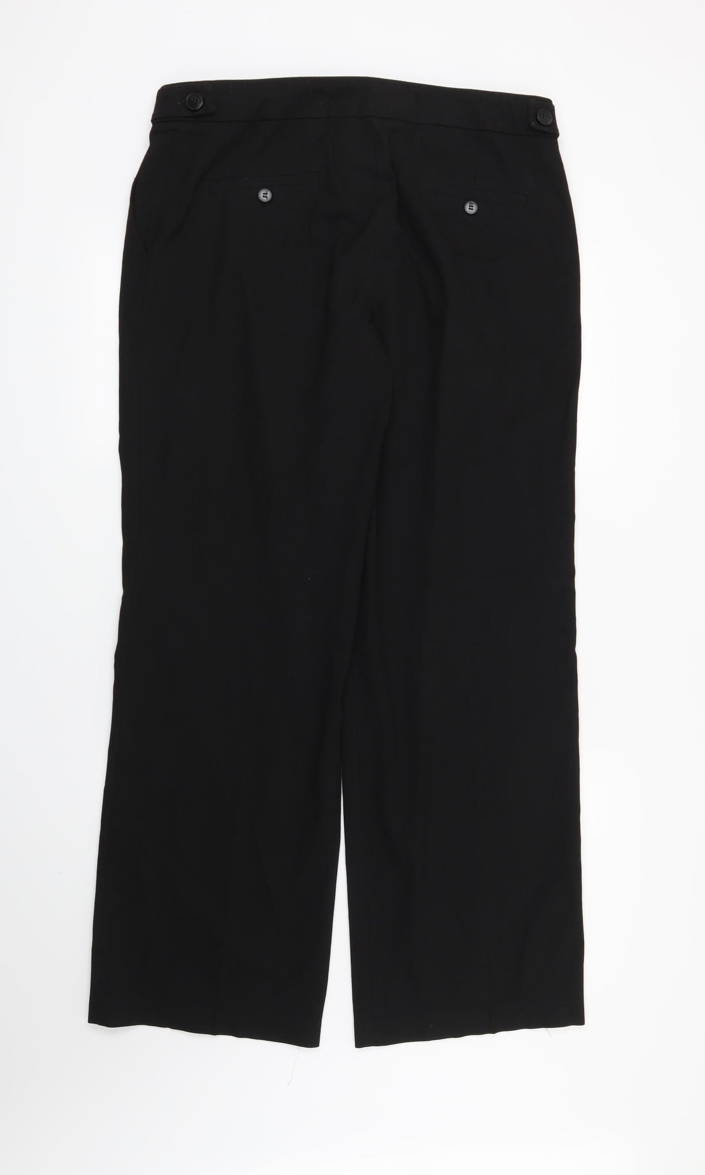 Womens UK Size 14 NEXT Regular Fit  Black Trousers