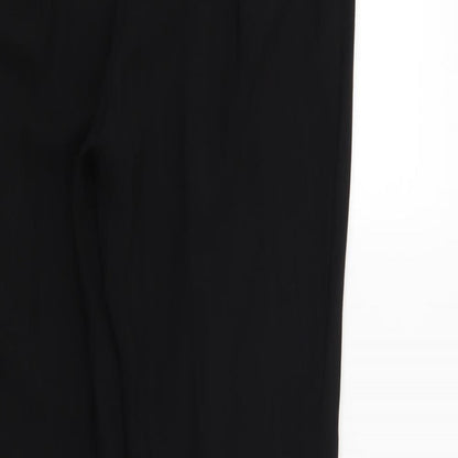 Womens UK Size 12 Marks and Spencer Regular Fit  Black Trousers
