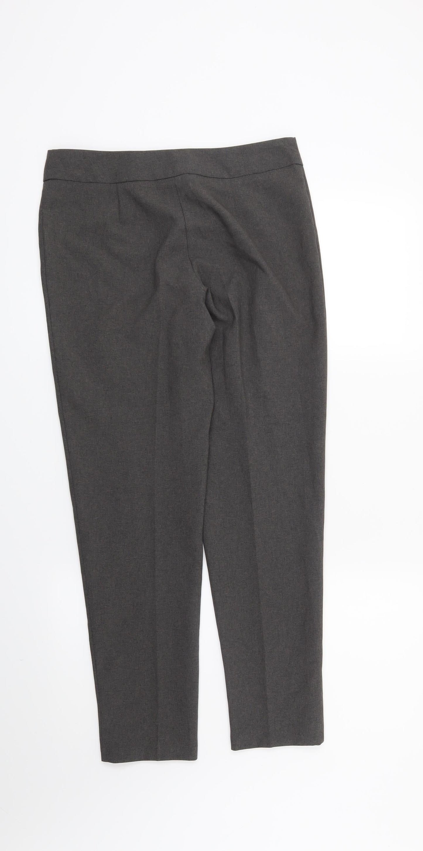 George Womens Grey   Trousers  Size 8 L27 in