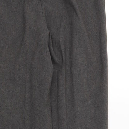 George Womens Grey   Trousers  Size 8 L27 in