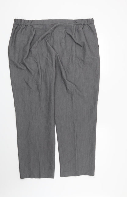 Womens UK Size 20 ALEXARA Regular Fit  Grey Trousers