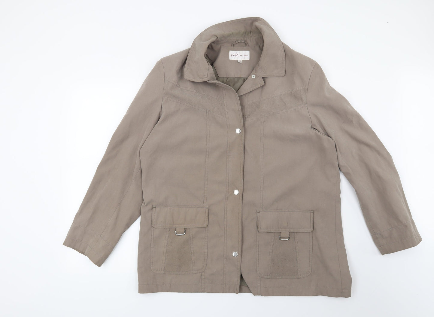 Womens UK Size 18 EWM Brown Jacket