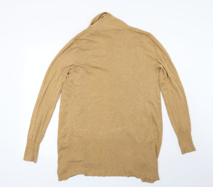 Primark Womens Yellow   Cardigan Jumper Size 12