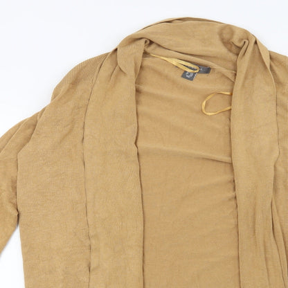 Primark Womens Yellow   Cardigan Jumper Size 12