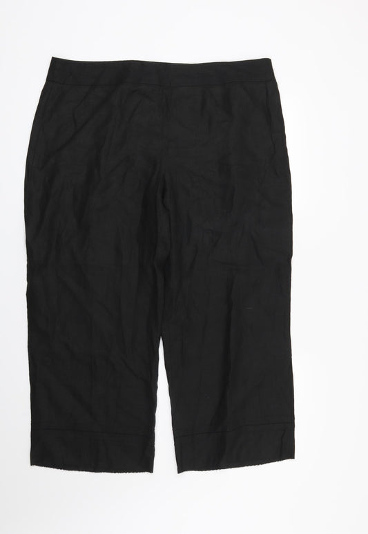 Womens UK Size 18 NEXT Regular Fit  Black Trousers