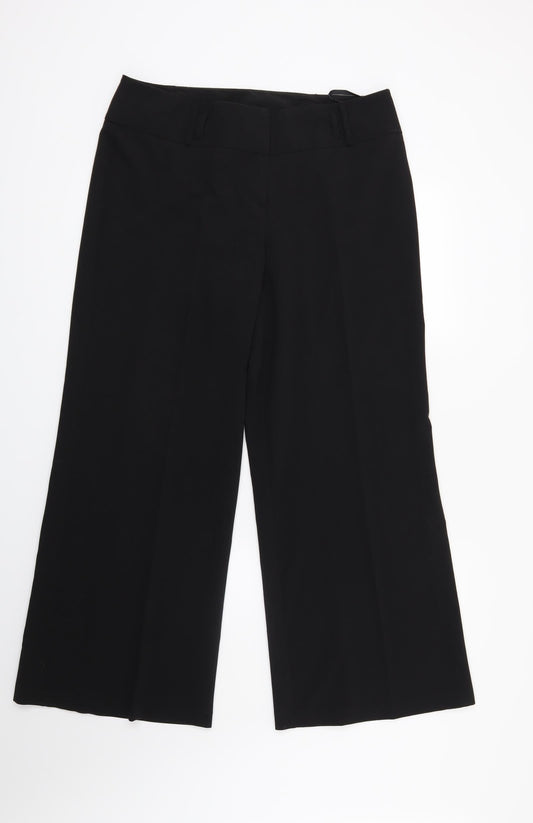 Womens UK Size 14 Dorothy Perkins Regular Fit  Black Trousers