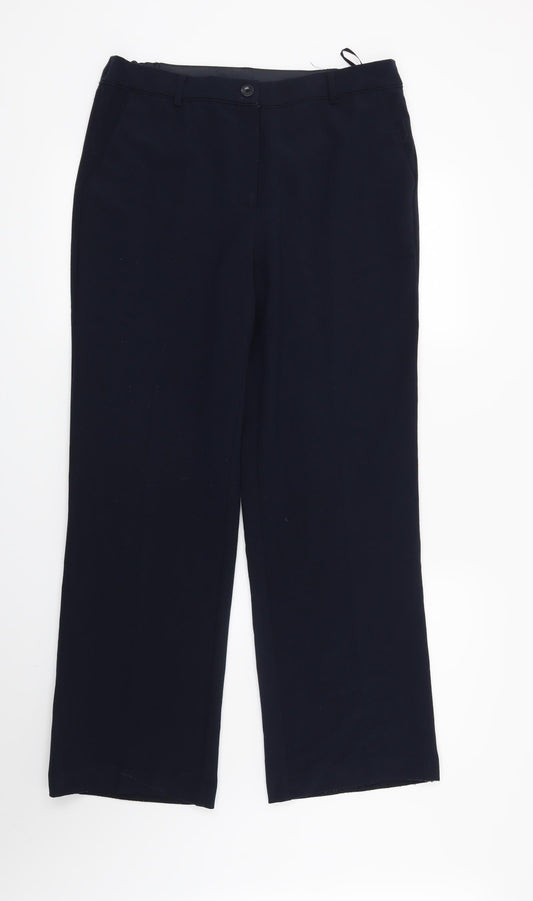 Maine Womens Blue   Trousers  Size 12 L29 in