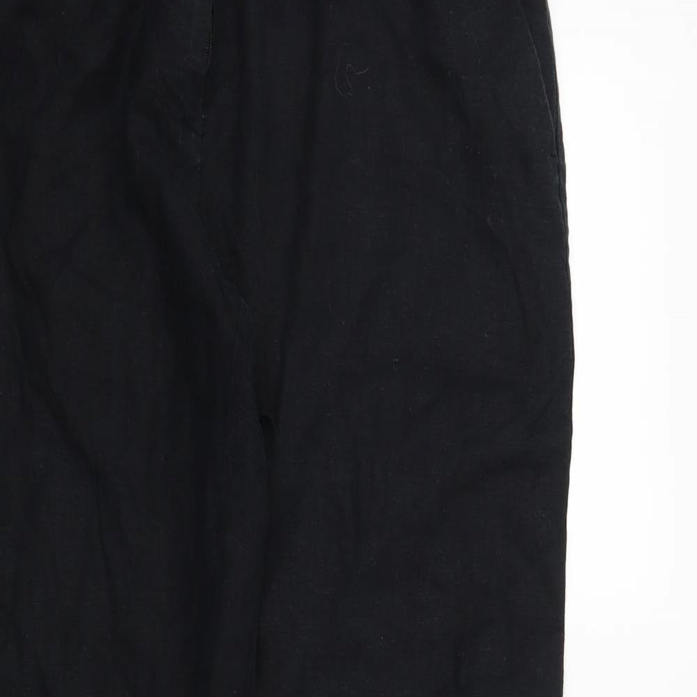 Womens UK Size 12 Marks and Spencer Regular Fit  Blue Trousers