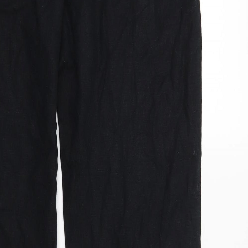 Womens UK Size 12 Marks and Spencer Regular Fit  Blue Trousers