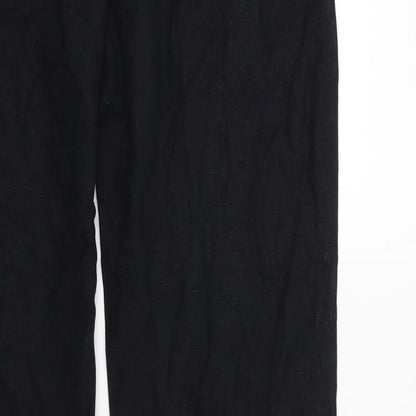 Womens UK Size 12 Marks and Spencer Regular Fit  Blue Trousers