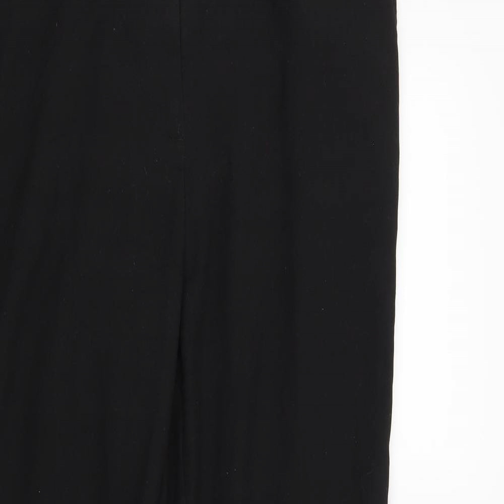 Womens UK Size 14 NEXT Regular Fit  Black Trousers