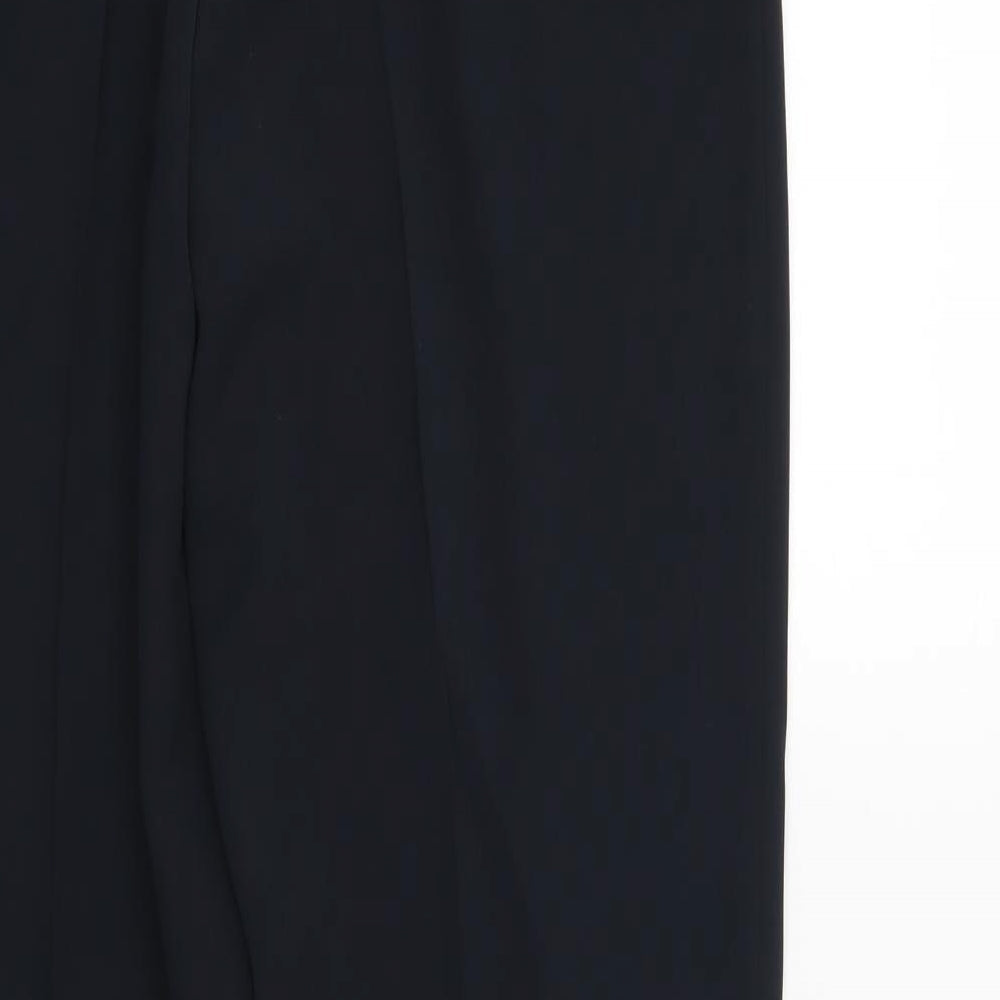 Womens UK Size 16 Preworn Regular Fit  Blue Trousers