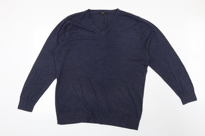 George Mens Blue   Pullover Jumper Size XL