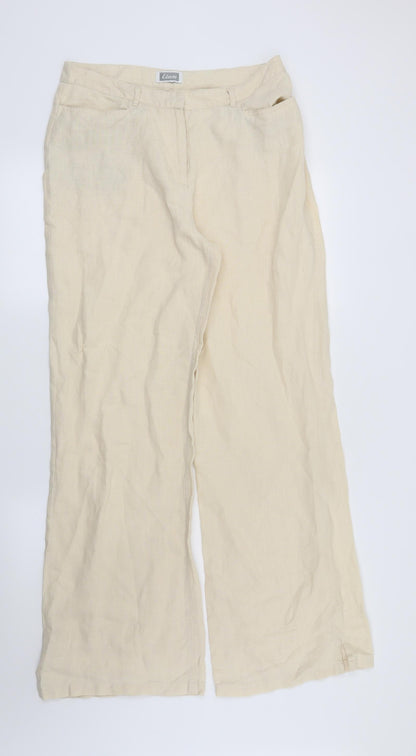 Womens UK Size 32 in Etam Regular Fit  Beige Trousers