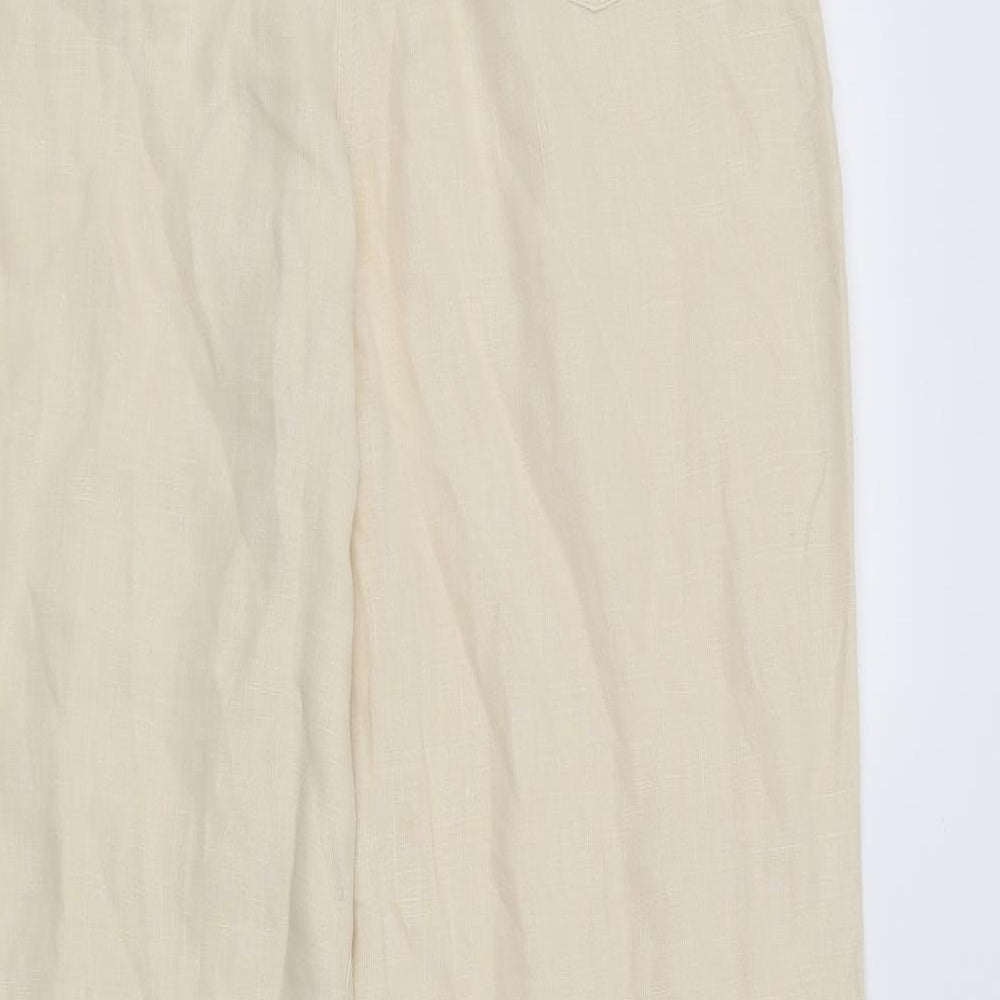 Womens UK Size 32 in Etam Regular Fit  Beige Trousers