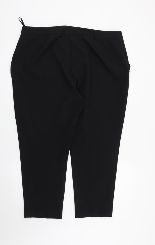 Primark Womens Black   Trousers  Size 18 L25 in
