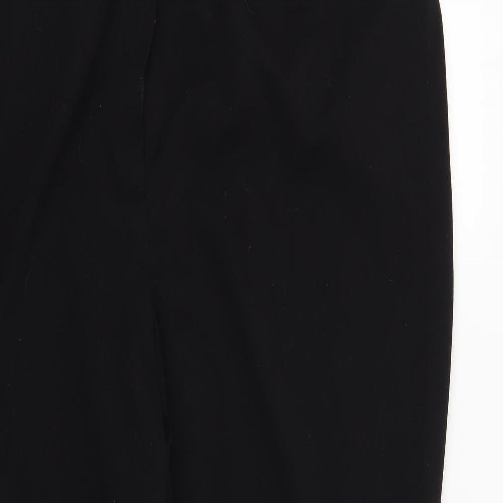 Womens UK Size 18 Marks and Spencer Regular Fit  Black Trousers
