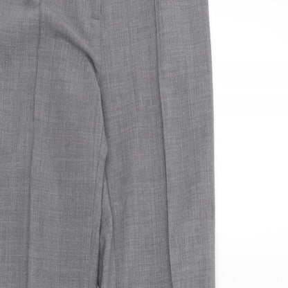 Womens UK Size 10 Preworn Regular Fit  Grey Trousers