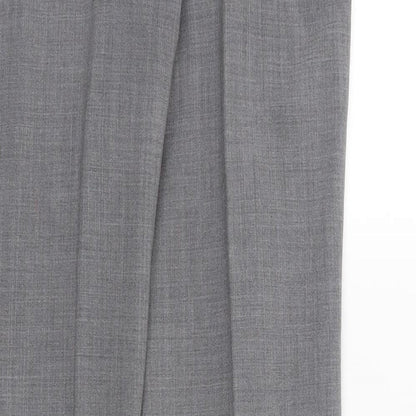 Womens UK Size 10 Preworn Regular Fit  Grey Trousers