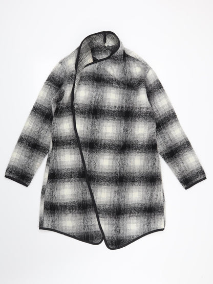 Red Herring Womens Grey Check  Jacket  Size 10