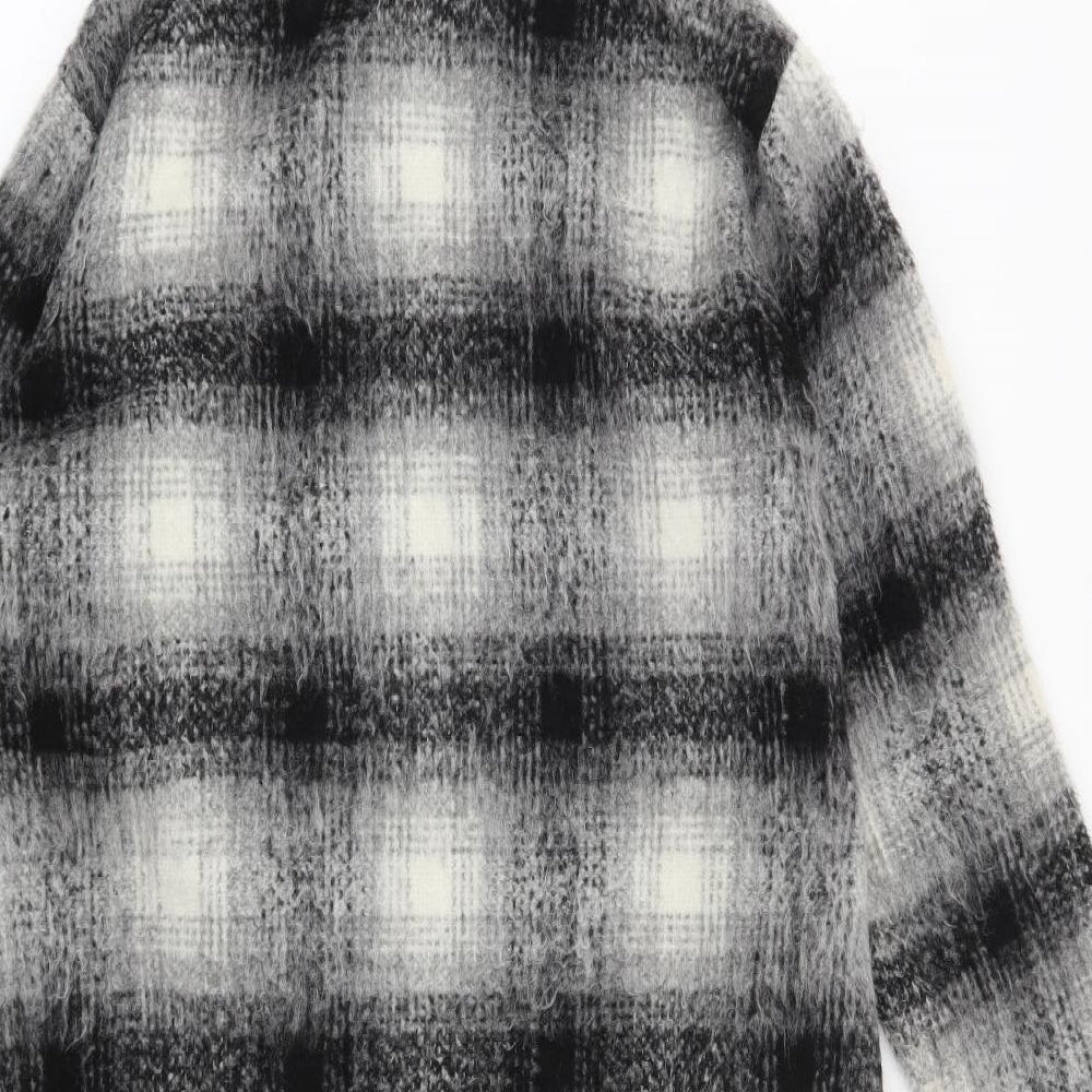 Red Herring Womens Grey Check  Jacket  Size 10