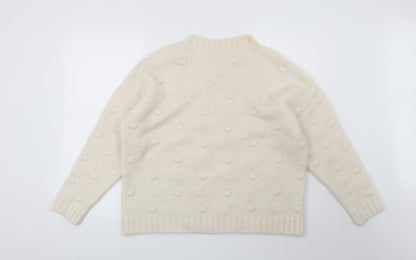 NEXT Womens Beige   Pullover Jumper Size M