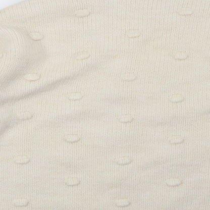 NEXT Womens Beige   Pullover Jumper Size M