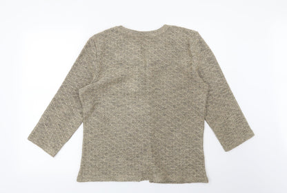 Per Una Womens Beige   Cardigan Jumper Size L