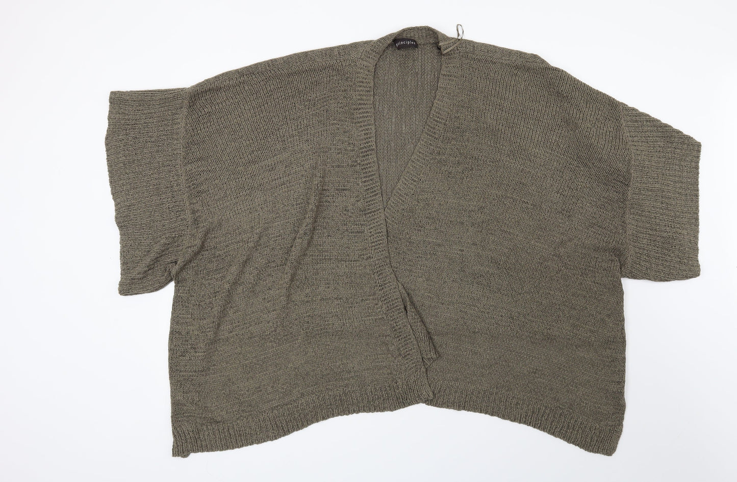 Principles Womens Green   Cardigan Jumper Size L