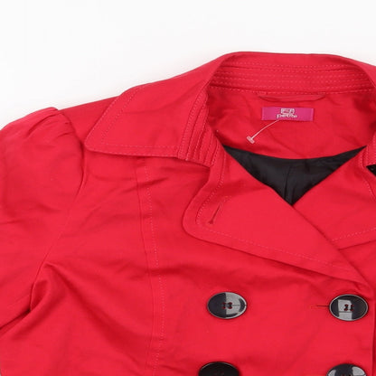 F&F Womens Red   Jacket Blazer Size 12