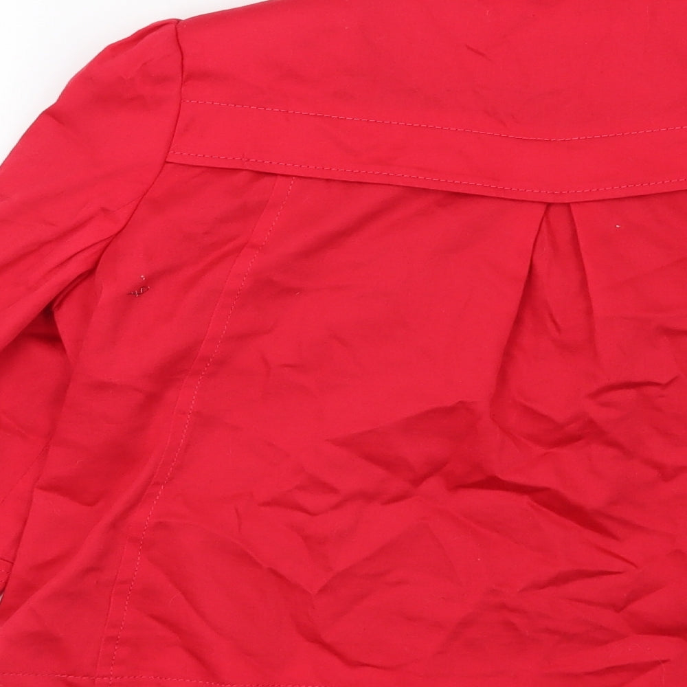 F&F Womens Red   Jacket Blazer Size 12