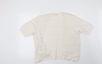 BHS Womens Beige   Cardigan Jumper Size 18