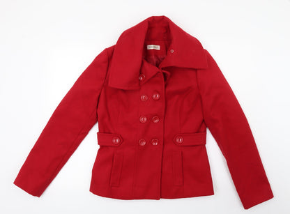 George Womens Red   Jacket  Size 12