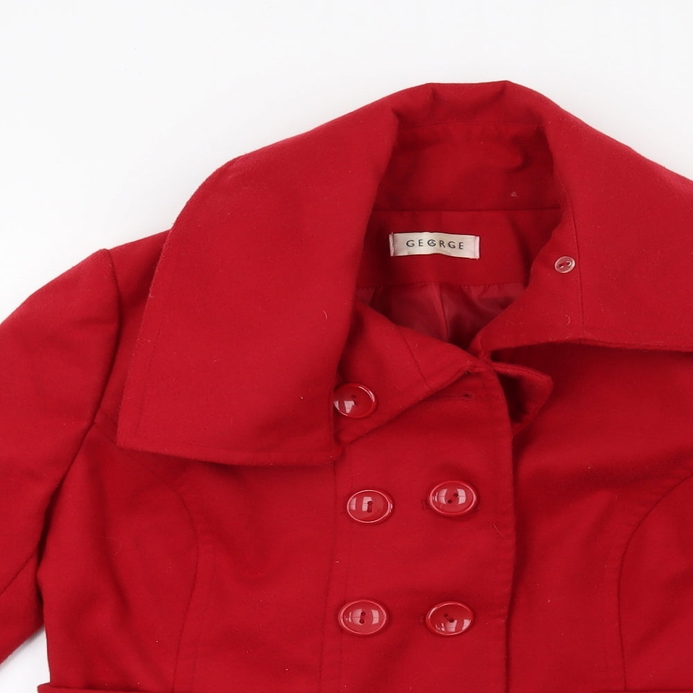 George Womens Red   Jacket  Size 12