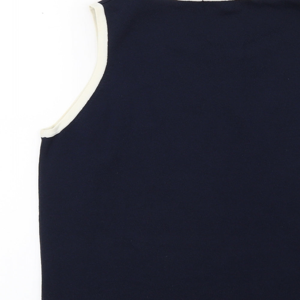 Womens UK Size L Casamia Blue Basic Blouse