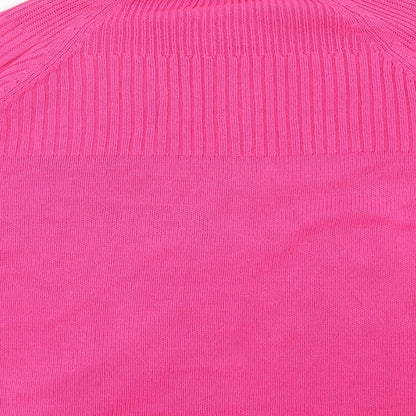 Preworn Womens Pink   Cardigan Jumper Size 20