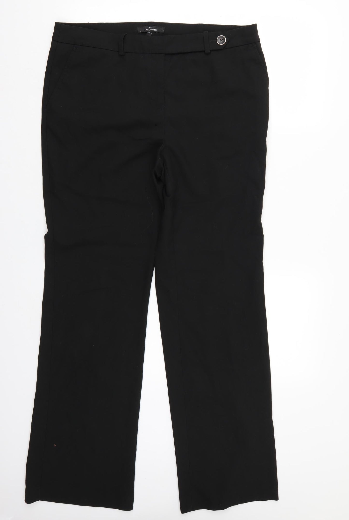 Womens UK Size 14 NEXT Regular Fit  Black Trousers
