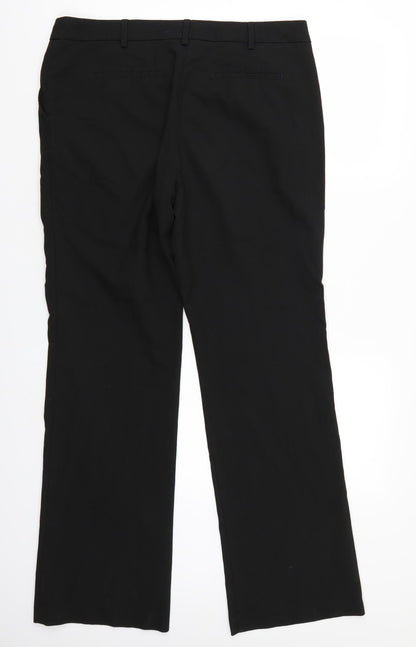 Womens UK Size 14 NEXT Regular Fit  Black Trousers