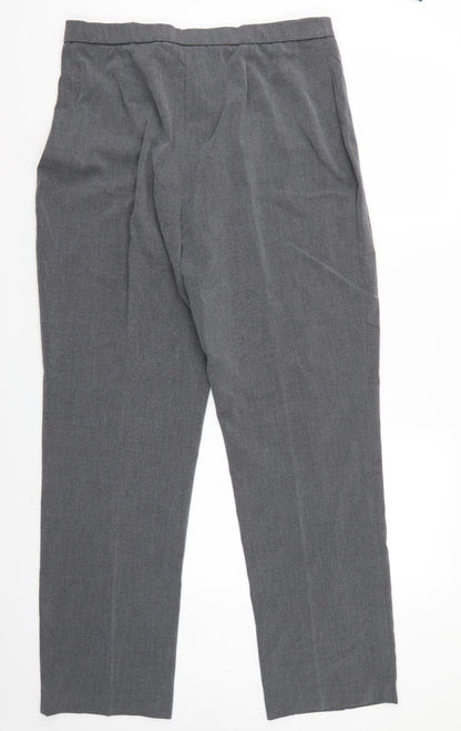 Womens UK Size 16 magi Regular Fit  Grey Trousers