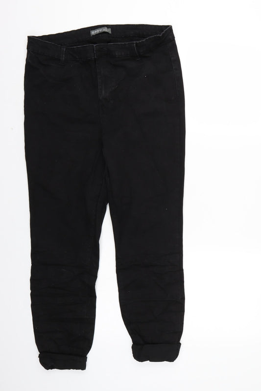 Denim co Womens Black   Straight Jeans Size 20 L26 in